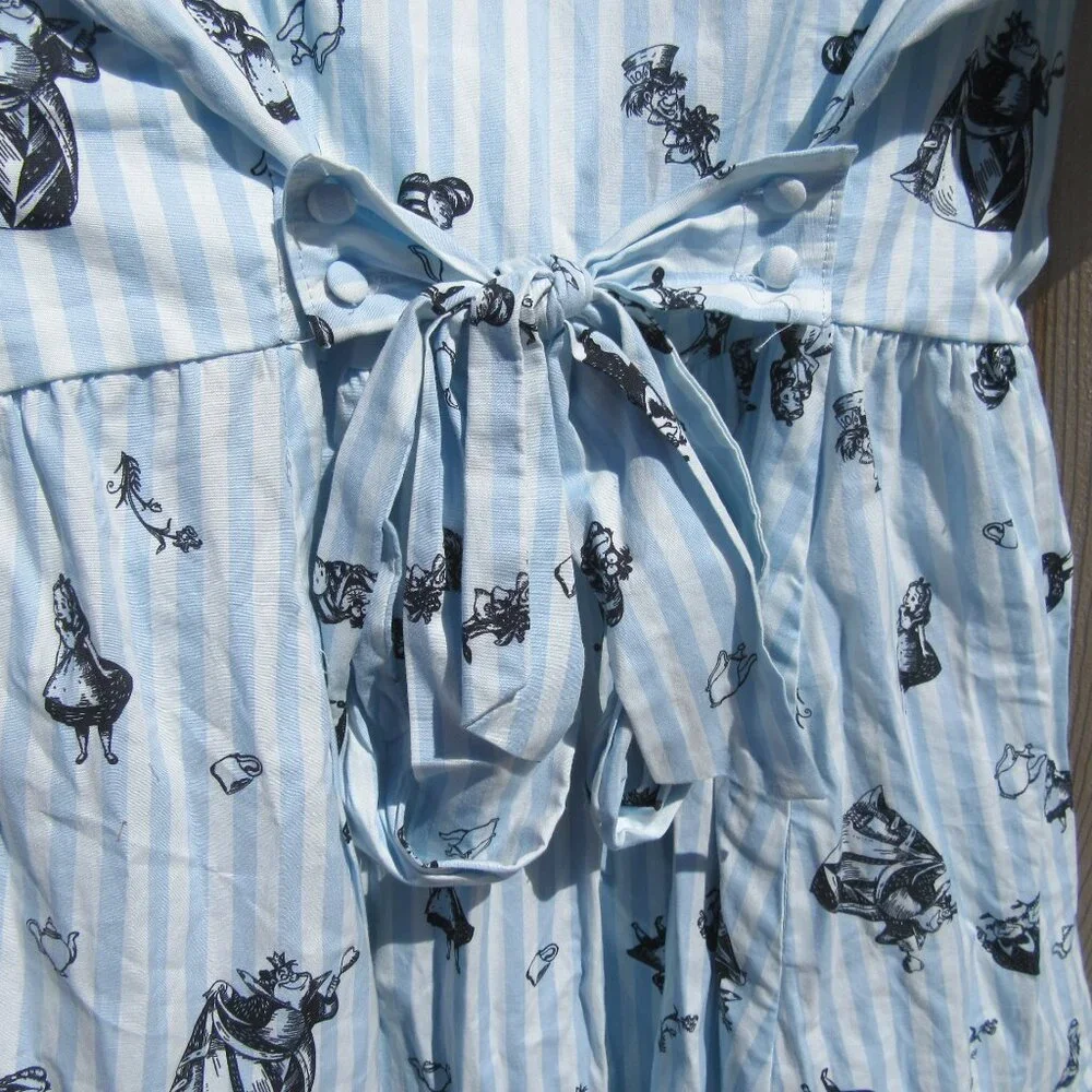 Disney Alice In Wonderland Curiouser And Curiouser Dress Size XL - Picture 8 of 10